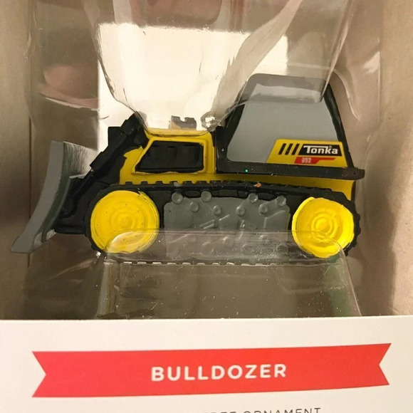 Hallmark Christmas Ornament Tonka Bulldozer Hasbro New - Picture 7 of 8
